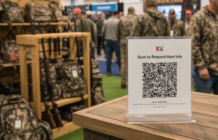 QR Table Tent Example